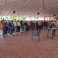Participants in Nepal training