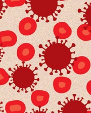 Antibody plasma image/ IMAGE CREDIT: PAM LI / JOHNS HOPKINS UNIVERSITY