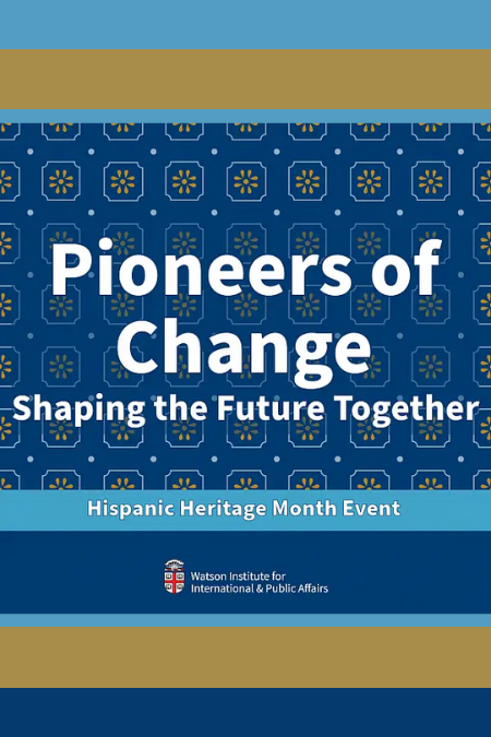 Pioneers of Change poster