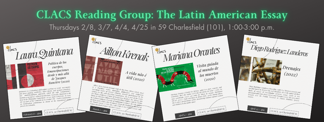CLACS Latin American Essay Reading Group