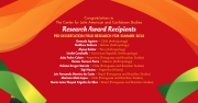2024 Pre-Dissertation Field Research Grant Recipients