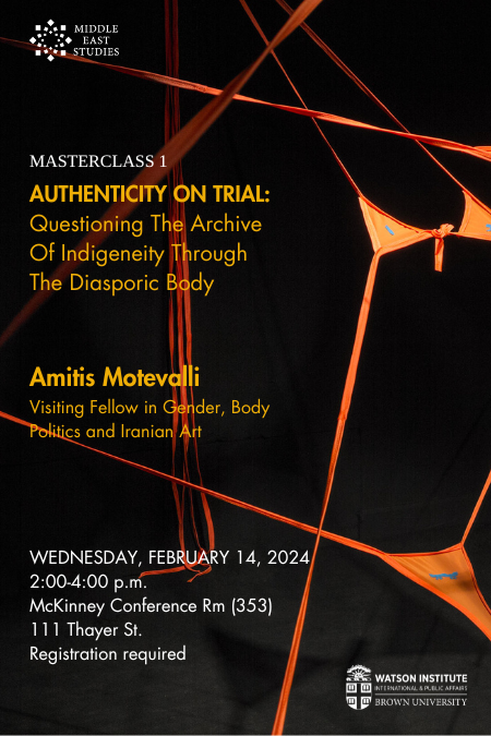Amitis Motevalli Masterclass Authenticity on Trial