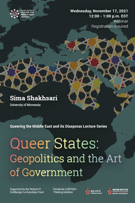 Queer States: Geopolitics and the Art of Government Poster