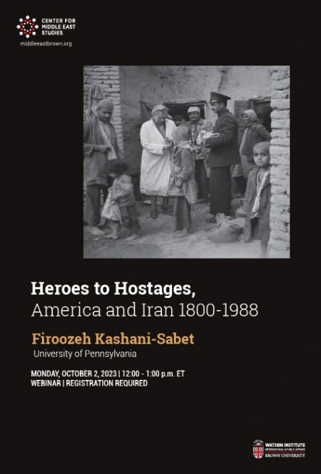Heroes to Hostages poster book talk