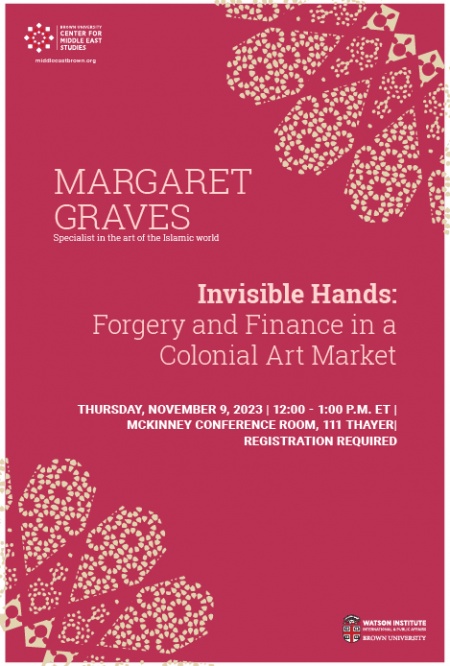 Margaret Graves event poster 