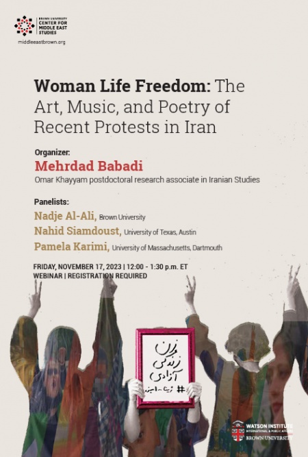 Woman Life Freedom Poster. November 17 at 12pm 