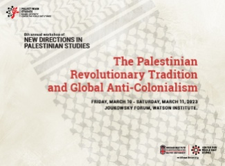 New directions palestinian studies event poster 
