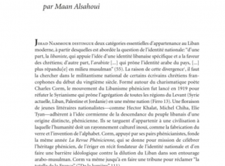 Miroirs de l'autre francophone: identité et francophonie chez Ghassan Fawaz et Dominique Eddé