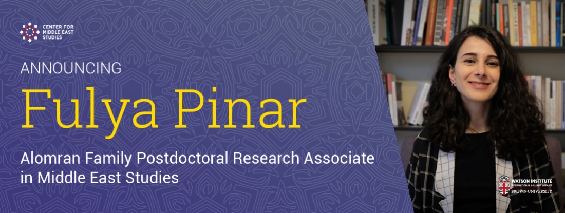 Alomran Postdoctoral Research Associate Fulya Pinar