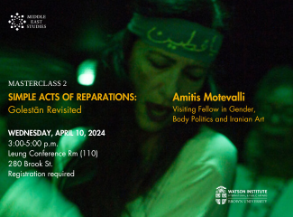 Amitis Motevalli Masterclass 2 Simple Acts of Reparations