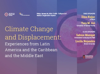 Climate Change and Displacement Poster