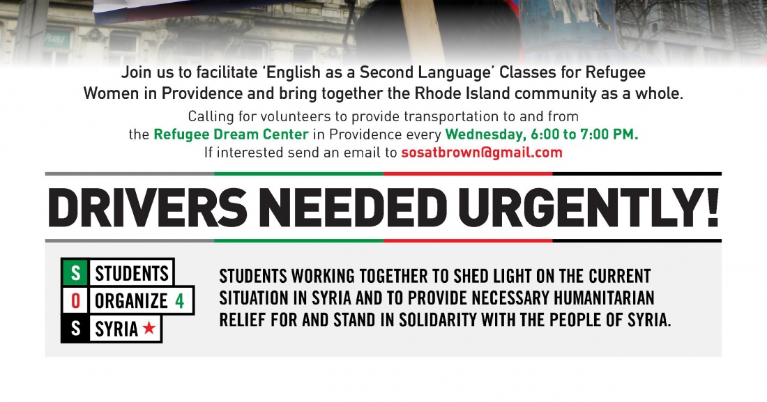 Students Organize for Syria