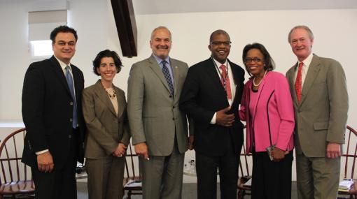 Marion Orr with Annual Leadership Forum Participants