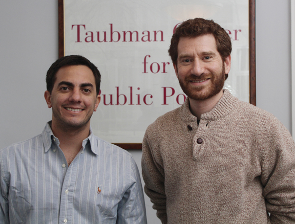 Santiago Alban (left) and Jed Greenberg