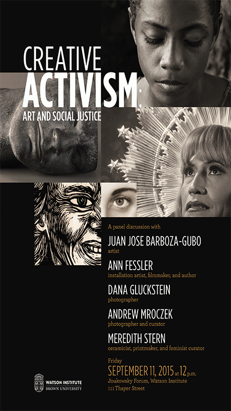 Creative Activism: Art And Social Justice | Watson Institute