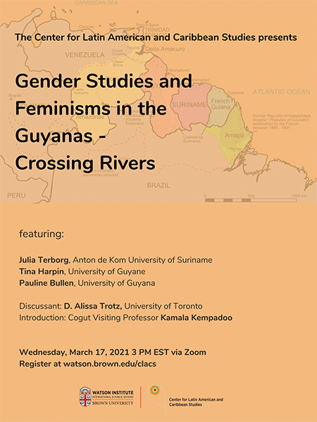 Gender Studies and Feminisims in the Guyanas - Crossing Rivers