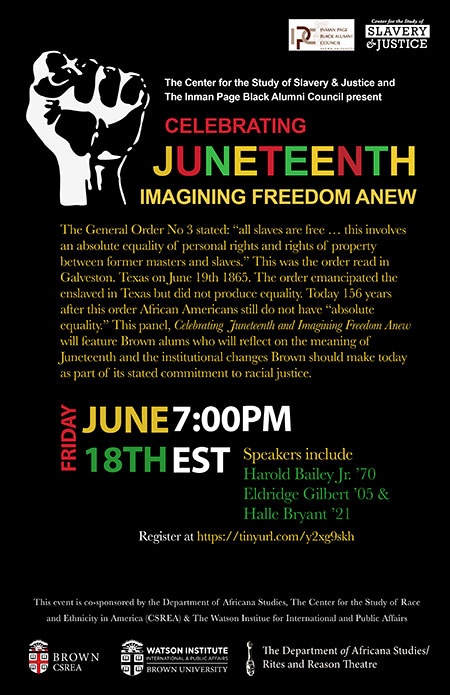 Celebrating Juneteenth and Imagining Freedom Anew | Watson Institute