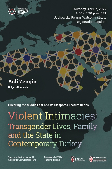 Violent Intimacies: Transgender Lives, Family and the State in Contemporary Turkey 