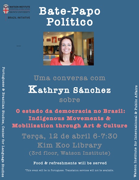 Bate Papo Político with Kathryn Sánchez