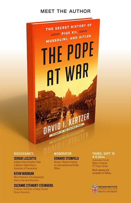 David Kertzer ─ The Pope at War: The Secret History of Pius XII ...
