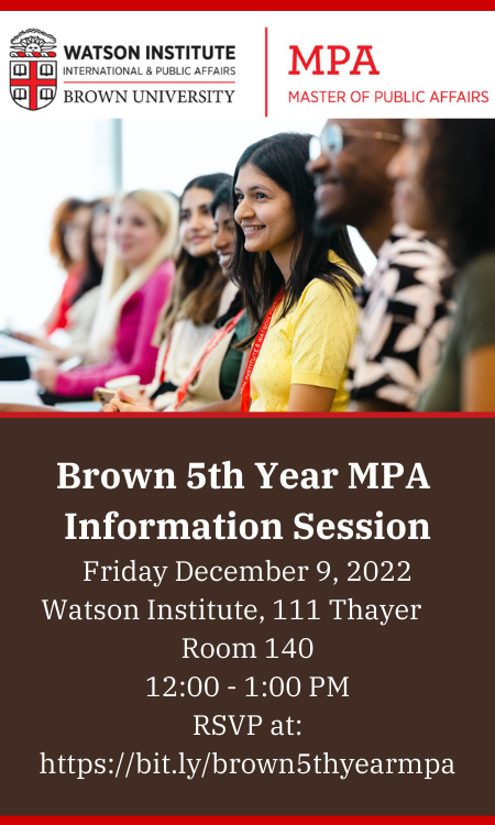 December MPA Info Session