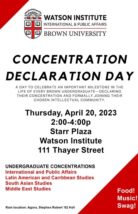 Concentration Declaration Day