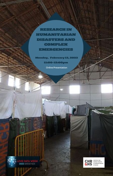 Research in Humanitarian Disasters