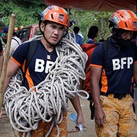 Philippines Landslide Relief Efforts