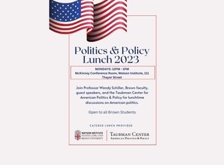 Politics & Policy Lunch