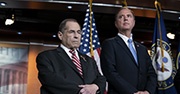 Congressmen Jerrold Nadler (D-NY) and Adam Schiff (D-CA) of the House Judiciary Committee