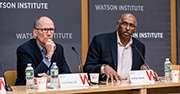 Senior Fellows Tom Perez '83 and Michael Steele