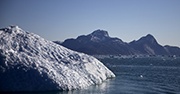 An iceberg in Greenland