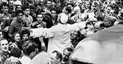Pope XII and a crowd of people