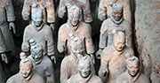 Terracotta Army in Xian, China