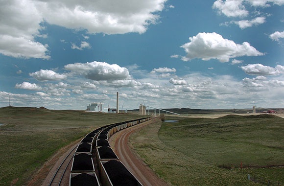 Coal train climate change